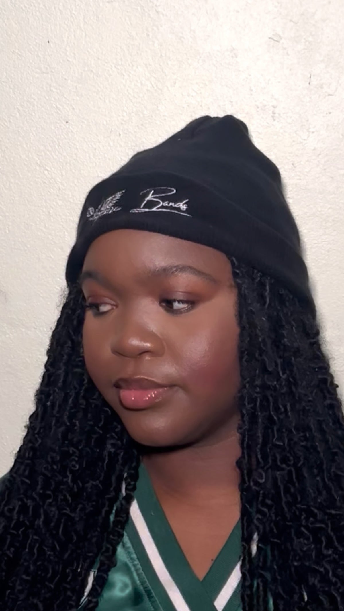 AB Cursive Beanie